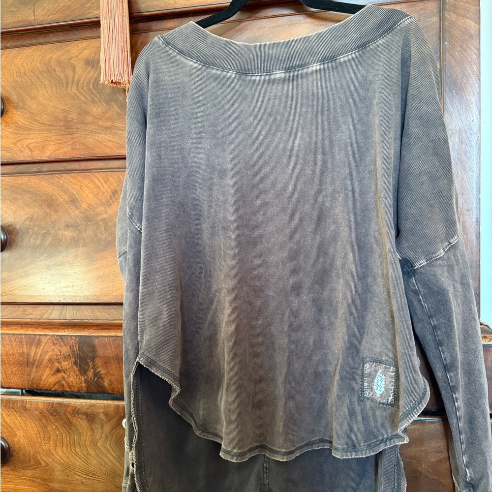 FP Movement by Free People Brown Long Sleeve Top
